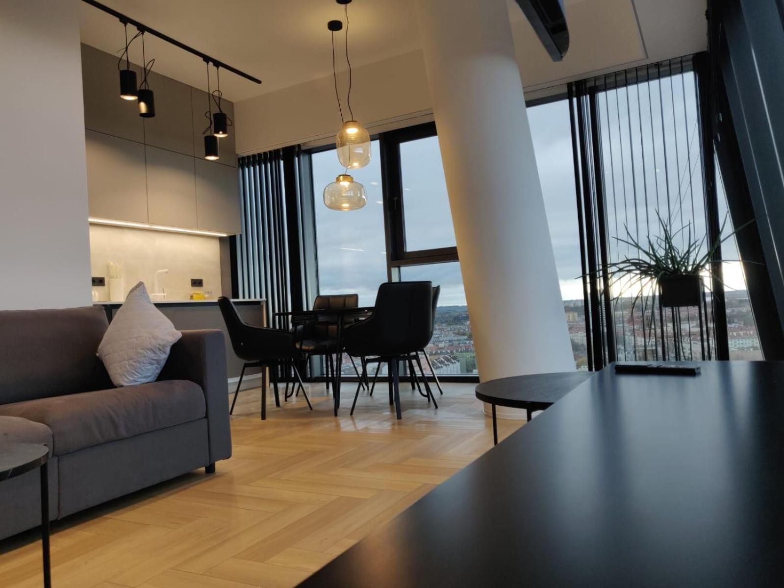 Hanza Tower Szczecin Sky Apart 18Th Floor A Apartment Exterior foto